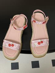 Okify Louis Vuitton x TM Maya Cherry Platform Sandals In Pink 5cm EU35-41 - 3