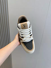 Okify Louis Vuitton Brown Sneakers EU38-45 1AHTFN - 5