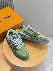Okify Louis Vuitton Green Sneakers EU38-45 1AHTG7 - 3