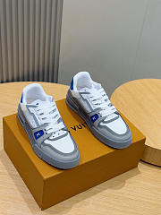 Okify Louis Vuitton Gray And Dark Blue Sneakers EU38-45 1AHTJ0 - 6