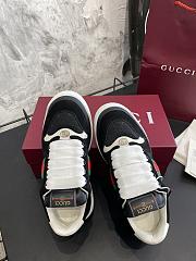 Okify Gucci Screener Sneakers In Black 5cm EU45-45 - 5