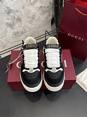 Okify Gucci Screener Sneakers In Black 5cm EU45-45 - 6