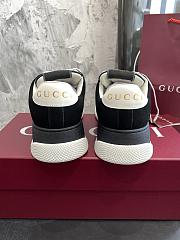 Okify Gucci Screener Sneakers In Black 5cm EU45-45 - 3