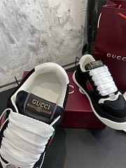 Okify Gucci Screener Sneakers In Black 5cm EU45-45 - 2