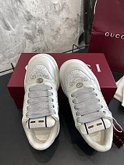 Okify Gucci Screener Sneakers In White 5cm EU45-45 - 6