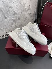 Okify Gucci Screener Sneakers In White 5cm EU45-45 - 4