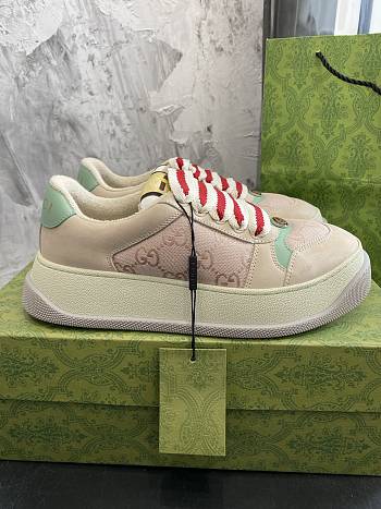 Okify Gucci Screener Sneakers In Pastel 5cm EU45-45
