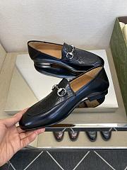 Okify Gucci Black Horsebit Loafers For Men EU38-45 - 5