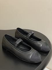 Okify CC Black Ballet Shoes With Lambskin Strap EU35-40  - 1