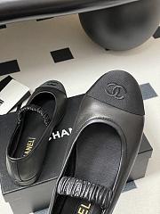Okify CC Black Ballet Shoes With Lambskin Strap EU35-40  - 2