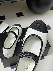 Okify CC White Ballet Shoes With Lambskin Strap EU35-40  - 5