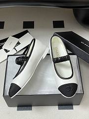 Okify CC White Ballet Shoes With Lambskin Strap EU35-40  - 3