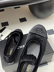 Okify CC Black Ballet Shoes With Velvet Strap EU35-40  - 5
