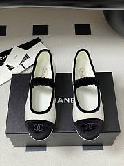Okify CC White Ballet Shoes With Velvet Strap EU35-40  - 3