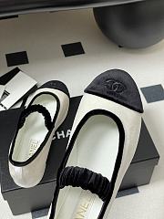 Okify CC White Ballet Shoes With Velvet Strap EU35-40  - 4