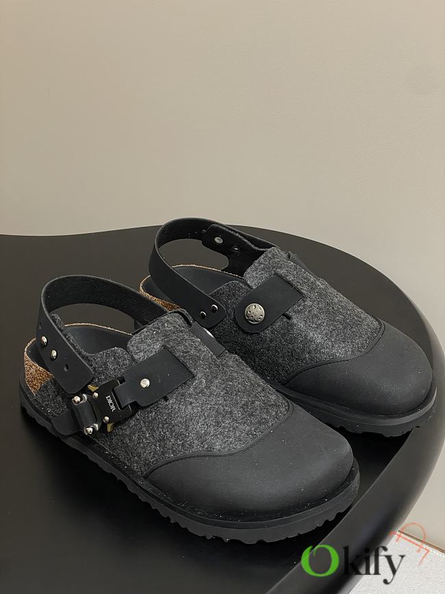 Okify Dior x Birkenstock Black Sandals EU35-45 - 1