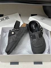 Okify Dior x Birkenstock Black Sandals EU35-45 - 4