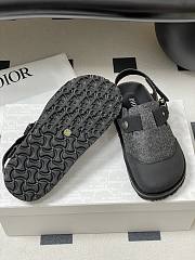 Okify Dior x Birkenstock Black Sandals EU35-45 - 2