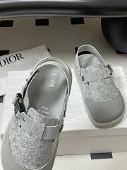 Okify Dior x Birkenstock Gray Sandals EU35-45 - 4