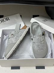 Okify Dior x Birkenstock Gray Sandals EU35-45 - 3