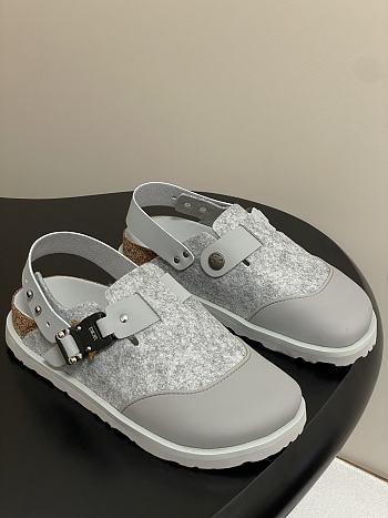 Okify Dior x Birkenstock Gray Sandals EU35-45