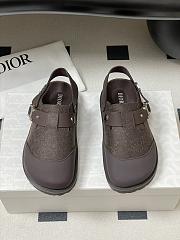 Okify Dior x Birkenstock Brown Sandals EU35-45 - 3