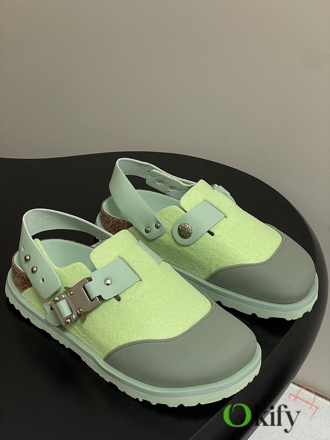 Okify Dior x Birkenstock Green Sandals EU35-45 - 1