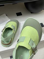 Okify Dior x Birkenstock Green Sandals EU35-45 - 5