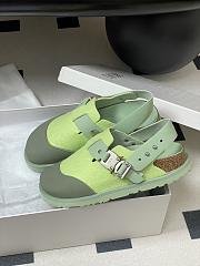 Okify Dior x Birkenstock Green Sandals EU35-45 - 2