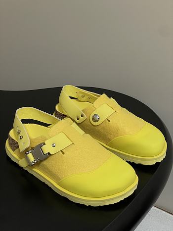 Okify Dior x Birkenstock Yellow Sandals EU35-45