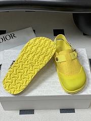 Okify Dior x Birkenstock Yellow Sandals EU35-45 - 2