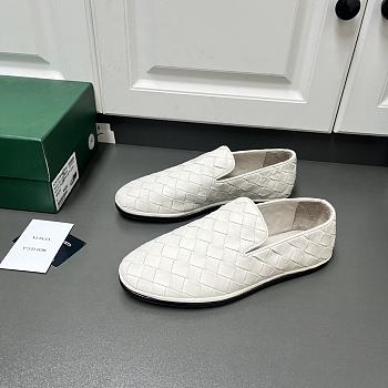 Okify Bottega Veneta White Loafers EU39-44