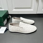Okify Bottega Veneta White Loafers EU39-44 - 6