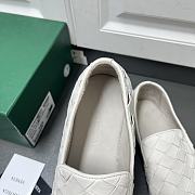 Okify Bottega Veneta White Loafers EU39-44 - 4