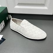 Okify Bottega Veneta White Loafers EU39-44 - 3