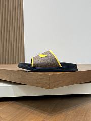 Okify Fendi Yellow Monster Slippers EU38-45 - 2
