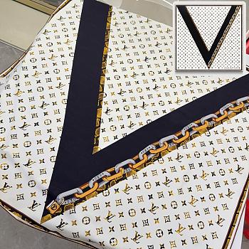 Okify Louis Vuitton Monogram Snake It Silk Scarf M78791 90x90cm 