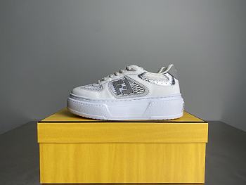 Okify Fendi Gray Sneakers For Women EU35-40
