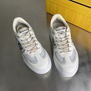Okify Fendi Gray Sneakers For Women EU35-40 - 2
