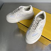 Okify Fendi White Sneakers For Women EU35-40 - 3
