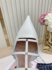Okify Valentino White Low Heels EU35-42 - 6