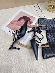 Okify Valentino Black High Heels 6.5cm EU35-42 - 5
