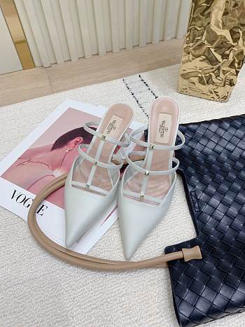 Okify Valentino White High Heels EU35-42