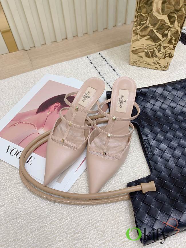 Okify Valentino Beige Heels EU35-42 - 1