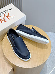 Okify Dolce & Gabbana Dark Blue Loafers EU38-45 - 3