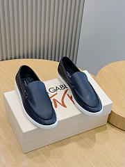 Okify Dolce & Gabbana Dark Blue Loafers EU38-45 - 2