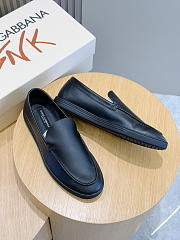 Okify Dolce & Gabbana Full Black Loafers EU38-45 - 3