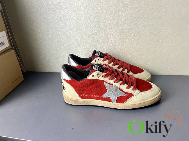 Okify Golden Goose Red Sneakers 23976 - 1