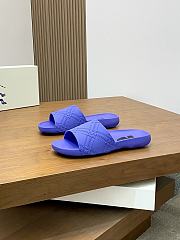 Okify Burberry Purple Slippers For Men EU39-44 - 1