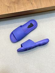 Okify Burberry Purple Slippers For Men EU39-44 - 4